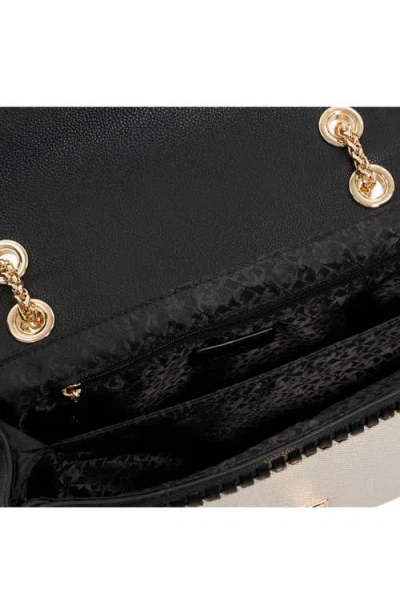Dune London Diligently Convertible Canvas & Faux Leather Shoulder Bag