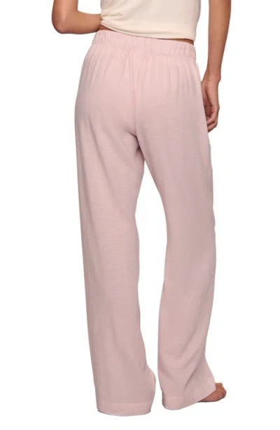 Eberjey Nautico Stripe Pajama Pants In Pink