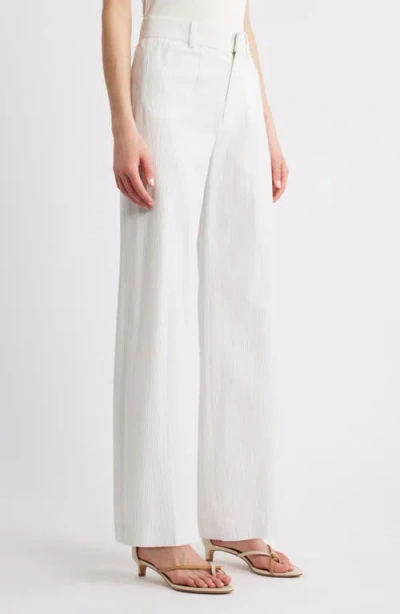 Frame Le Slim Modernist High Waist Wide Leg Pants