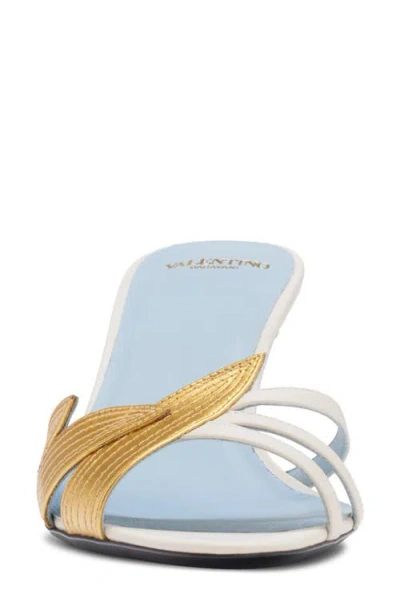 Valentino Garavani Foliage Slide Sandal
