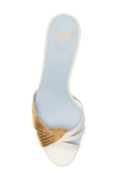 Valentino Garavani Foliage Slide Sandal