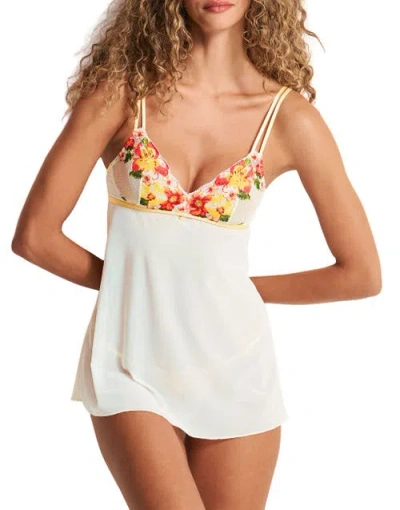 Adore Me Babette Babydoll & G-string Set Lingerie