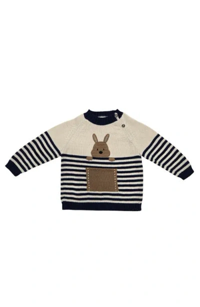 Melange Collection Kangaroo Sweater In Black