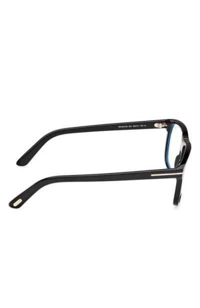 Tom Ford 56mm Pilot Blue Light Blocking Glasses