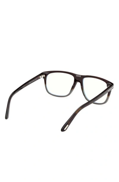 Tom Ford 56mm Pilot Blue Light Blocking Glasses