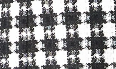 Endless Rose Houndstooth Double Breasted Long Sleeve Blazer Romper
