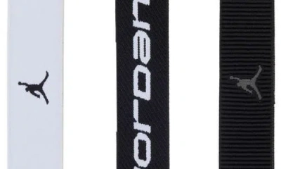 Jordan Set Of 3 Stretchy Logo Headbands