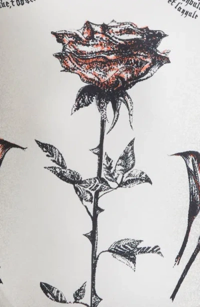 Jean Paul Gaultier Tattoo Roses One-piece Swimsuit
