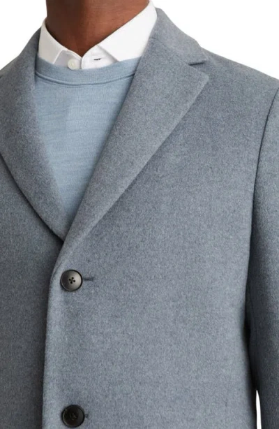 Reiss Clarke Overcoat In Gray