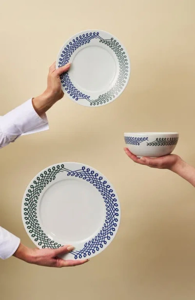 Misette Set Of 4 Porcelain Cereal Bowls In White
