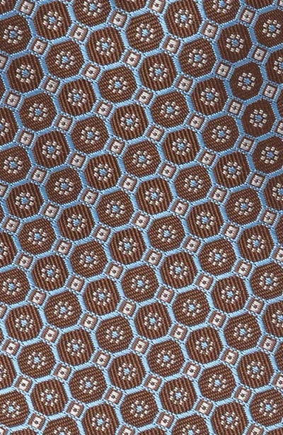 David Donahue Neat Silk Tie