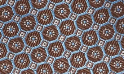 David Donahue Neat Silk Tie