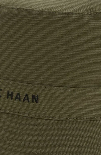 Cole Haan Embroidered Reversible Cotton Bucket Hat