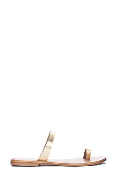 42 Gold Zola Slide Sandal