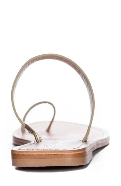 42 Gold Zola Slide Sandal