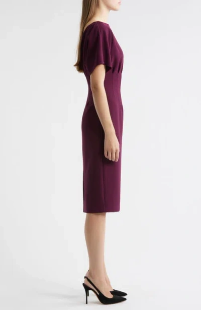 Eliza J Flutter Sleeve Dress