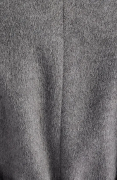 Sam Edelman Longline Wrap Coat In Gray