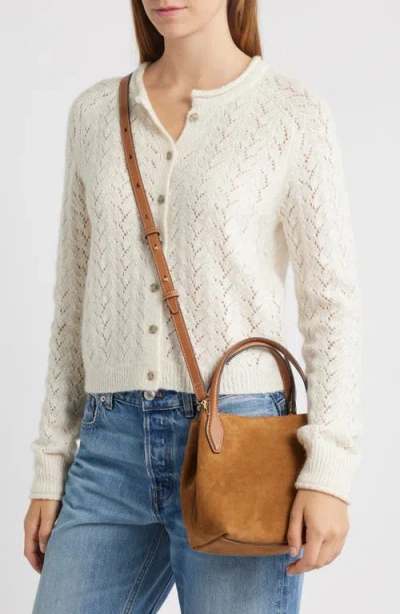 Madewell The Mini Suede Shopper Tote