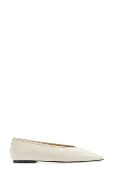 Totême Toteme Croc Embossed Ballet Flat