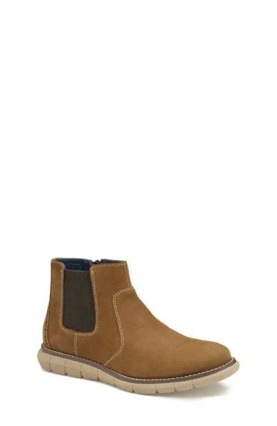 Johnston & Murphy Kids' Holden Chelsea Boot In Brown
