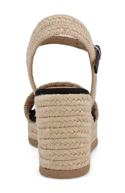 Mia Becky Ankle Strap Espadrille Platform Wedge Sandal