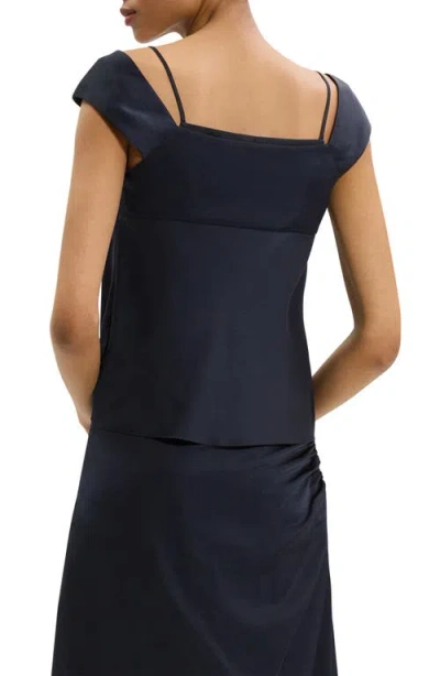 Theory Peek Camisole Layered Look Sleeveless Top