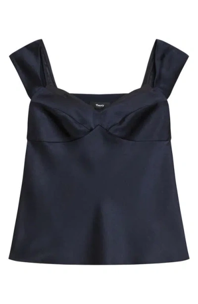 Theory Peek Camisole Layered Look Sleeveless Top