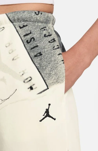 Jordan Brooklyn Fleece Print Sweatpants In Multi