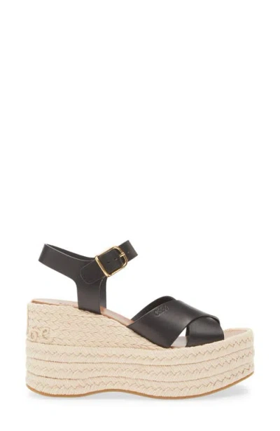 Chloé Isla Platform Espadrille Sandal