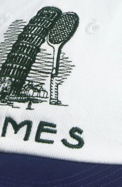 Palmes Tower Embroidered Adjustable Twill Baseball Cap