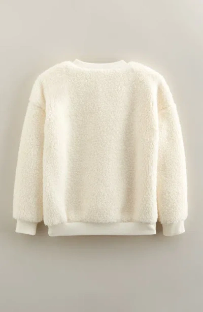 Tucker + Tate Kids' Fluffy Fleece Pullover In Neutral
