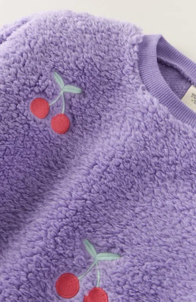 Tucker + Tate Kids' Fluffy Fleece Pullover In Purple