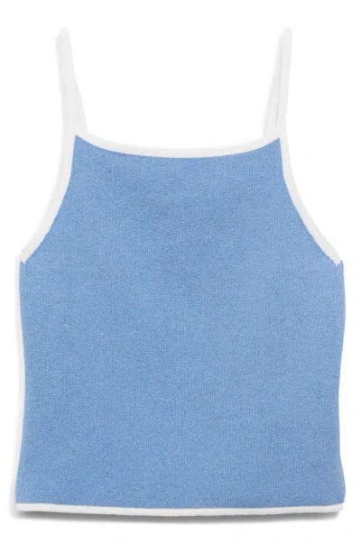 Mango Contrast Trim Strappy Back Camisole