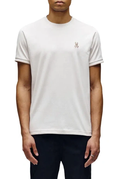 Psycho Bunny Jasper Fashion Pima Cotton T-shirt In White