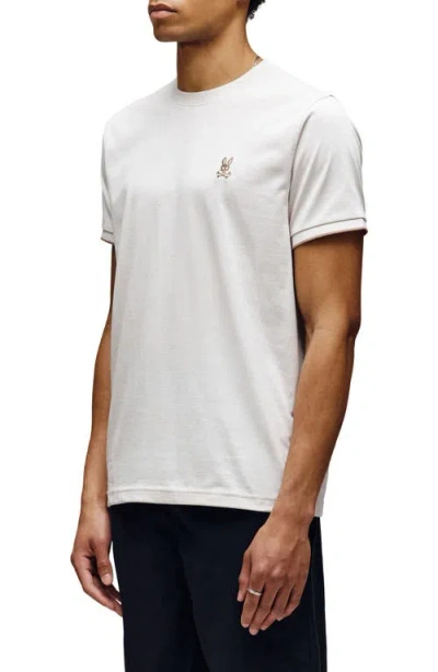 Psycho Bunny Jasper Fashion Pima Cotton T-shirt In White