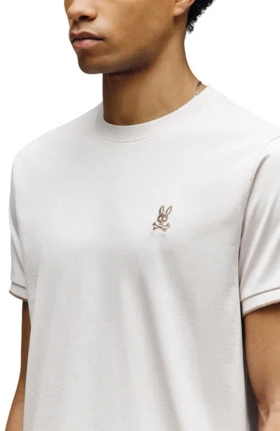 Psycho Bunny Jasper Fashion Pima Cotton T-shirt In White
