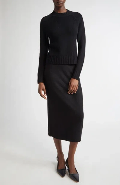 Vince Midi Sweater Skirt