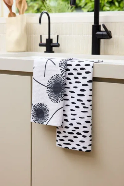 Geometry Kitchen Tea Towel Set