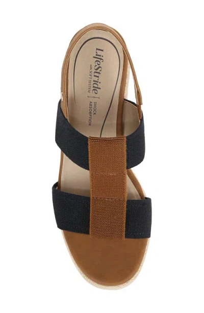 Lifestride Tallulah Espadrille Slingback Platform Wedge Sandal