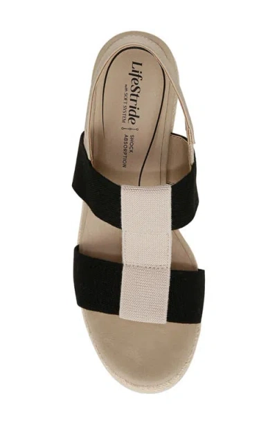 Lifestride Tallulah Espadrille Slingback Platform Wedge Sandal