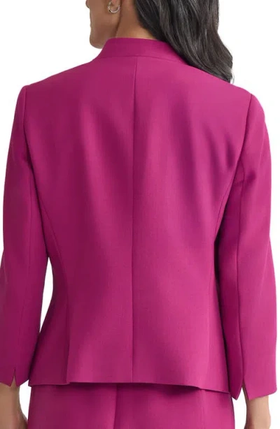 Kasper Open Front Stretch Crepe Blazer