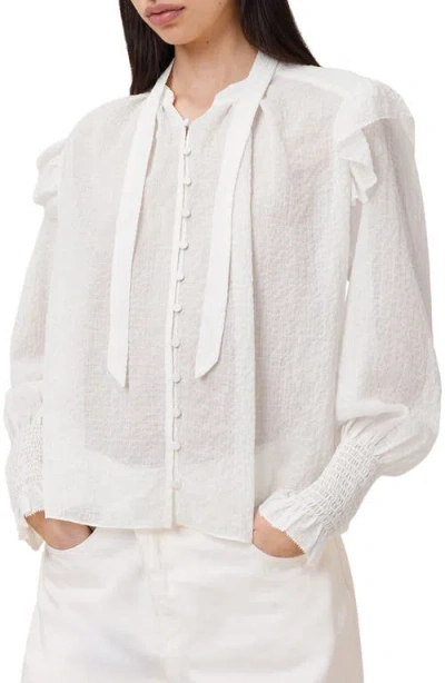 Allsaints Lara Shirt In White