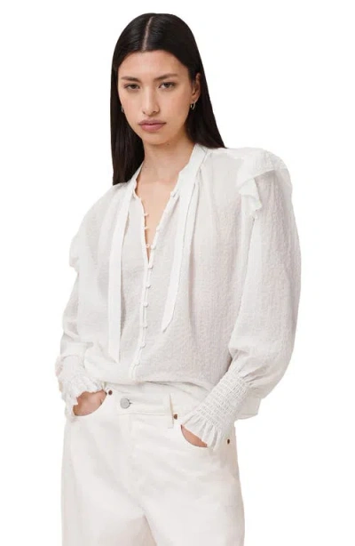Allsaints Lara Shirt In White