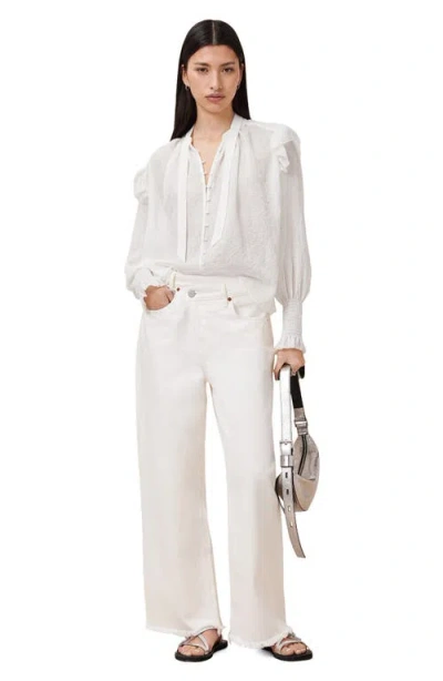 Allsaints Lara Shirt In White