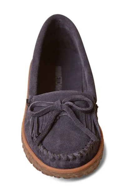 Minnetonka Kilty Tread Slipper In Brown