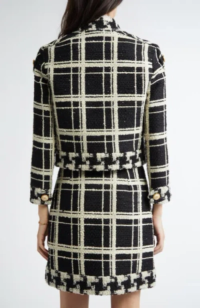 Valentino Garavani Mixed Check Tweed Jacket