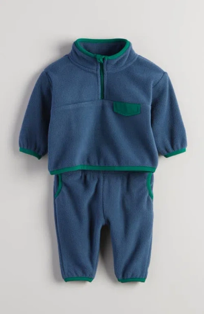 Tucker + Tate Cozy Fleece Sweater & Pants Set In Blue