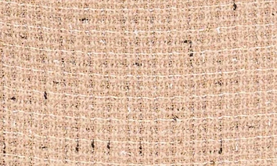 Vince Camuto Tweed A-line Miniskirt In Nude