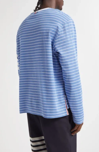 Thom Browne Milano 4-bar Stripe Long Sleeve T-shirt