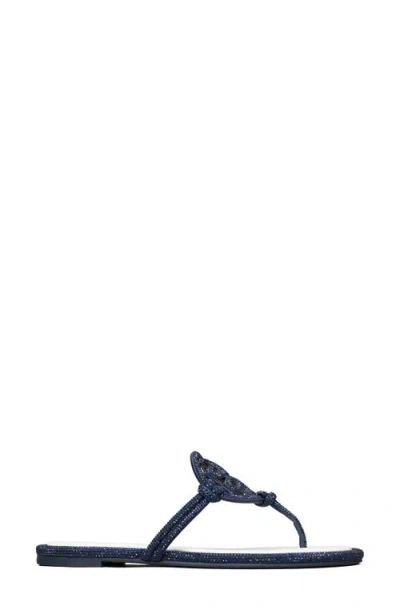 Tory Burch Miller Knotted Pavé Knotted Sandal